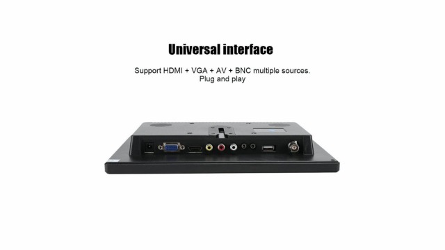 10.1インチ モニター 1280x800 Amazon.com: 10.1 Inch LCD Monitor, Universal 1280x800 16:10